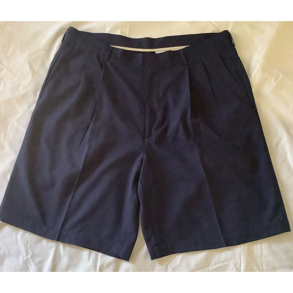 Nike Shorts‎ Mens 38 Navy Blue Dri-FIT UV Standard Fit Golf Short